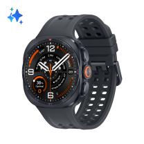 Samsung Galaxy Watch Ultra2 Titanium Gray Marine Band Black