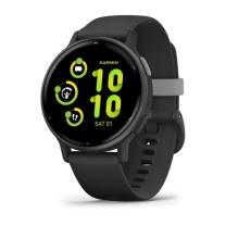 Garmin Vivoactive 5 Schwarz/Schiefergrau Silikonarmband