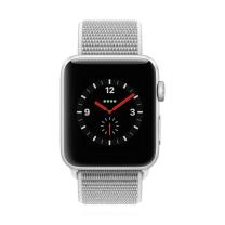Apple Watch Series 3 42mm GPS+Cellular Aluminium Silber Sport Loop Seashell