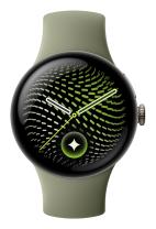 Google Pixel Watch 5 41mm LTE Satin Pyrite Sportarmband Olive