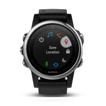 Garmin Fenix 5S schwarz silber