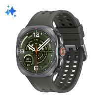 Samsung Galaxy Watch Ultra2 Titanium Silver Marine Band Olive