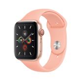 Apple WATCH Series 5 44mm GPS+Cellular Aluminiumgehäuse Gold Sportarmband Sandrosa