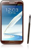 Samsung Galaxy Note II N7100 braun