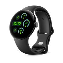Google Pixel Watch 3 41mm Bluetooth Matte Black Sportarmband Obsidian