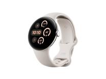 Google Pixel Watch 3 41mm Bluetooth Polished Silver Sportarmband Porcelain