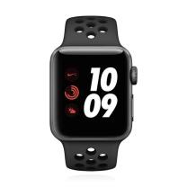 Apple Watch Series 3 Nike+ 38mm GPS Aluminium Space Grau Sportarmband Anthrazit  