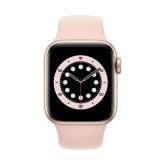 Apple WATCH Series 6 40mm GPS+Cellular Aluminiumgehäuse Gold Sportarmband Sandrosa