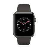 Apple WATCH Series 3 GPS+Cellular 42mm  graues Keramikgehäuse mit grauschwarzem Sportarmband