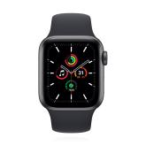 Apple WATCH SE 44mm GPS Aluminiumgehäuse Space Grau Sportarmband Mitternacht