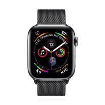 Apple WATCH Series 4 40mm GPS+Cellular Edelstahlgehäuse Space Schwarz Milanaisearmband Space Schwarz