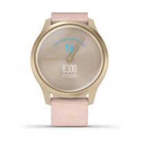 Garmin Vivomove Style 42mm Weißgold mit Rosa Armband 